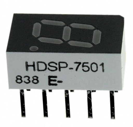 HDSP-7501 by Broadcom Limited - DISPLAY 7-SEG 0.3"" SGL RED 10DIP