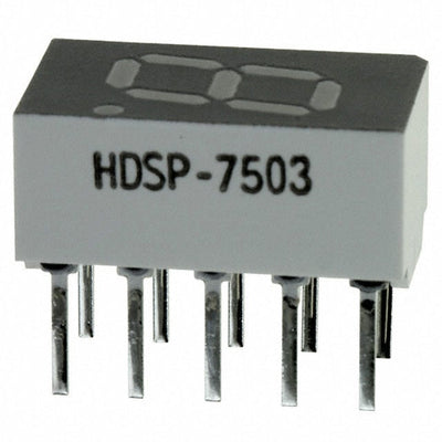HDSP-7503 by Broadcom Limited - DISPLAY 7-SEG 0.3"" SGL RED 10DIP