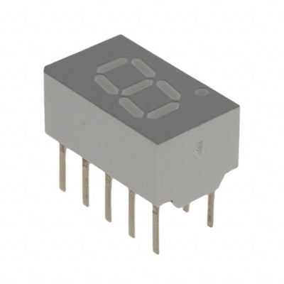 HDSP-7511 by Broadcom Limited - DISPLAY 7-SEG 0.3"" SGL RED 10DIP