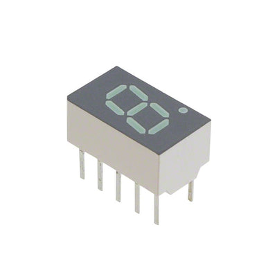 HDSP-7801-JK000 by Broadcom Limited - DISPLAY 7SEG 0.3"" SGL GRN 10DIP