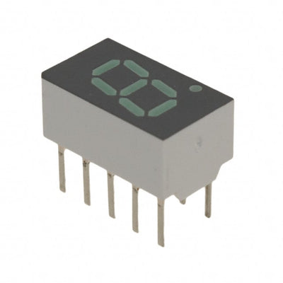 HDSP-7801 by Broadcom Limited - DISPLAY 7SEG 0.3"" SGL GRN 10DIP