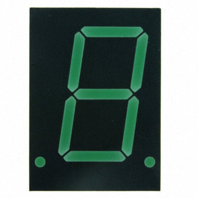 HDSP-8603 by Broadcom Limited - DISPLAY 7SEG 0.8"" SGL GRN 18DIP
