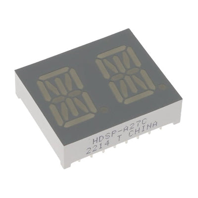 HDSP-A27C by Broadcom Limited - DISP 14SEG 0.54"" DBL RED 18DIP
