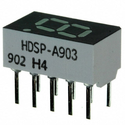 HDSP-A903 by Broadcom Limited - DISPLAY 7SEG 0.3"" SGL GRN 10DIP