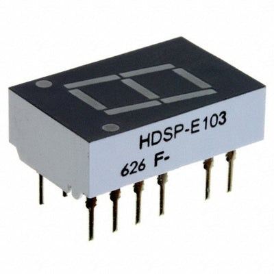 HDSP-E103 by Broadcom Limited - DISPLAY 7SEG 0.43"" SGL RED 14DIP