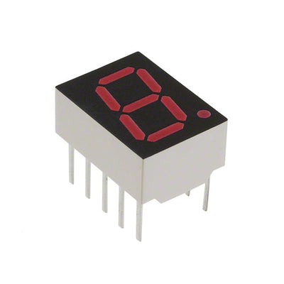 HDSP-F111 by Broadcom Limited - DISPLAY 7-SEG 0.4"" SGL RED 10DIP