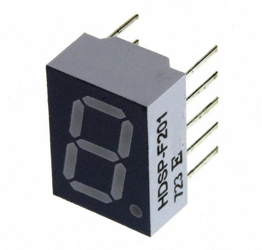HDSP-F201 by Broadcom Limited - DISPLAY 7-SEG 0.4"" SGL RED 10DIP