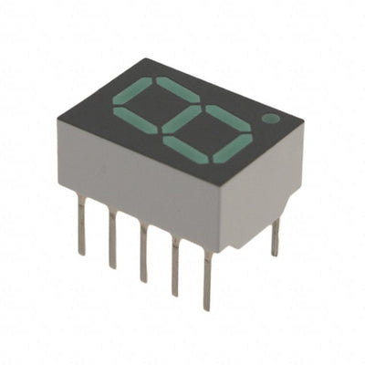 HDSP-F503 by Broadcom Limited - DISPLAY 7SEG 0.4"" SGL GRN 10DIP