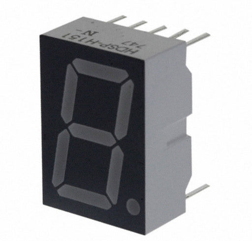 HDSP-515A by Broadcom Limited - DISPLAY 7SEG 0.56"" SGL RED 10DIP