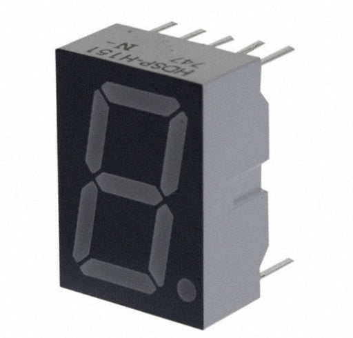 HDSP-H151 by Broadcom Limited - DISPLAY 7SEG 0.56"" SGL RED 10DIP