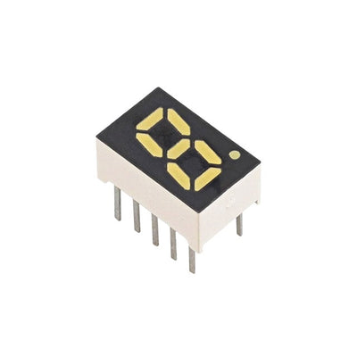 HDSP-U311 by Broadcom Limited - DISPLAY 7SEG 0.31"" SGL YLW 10DIP