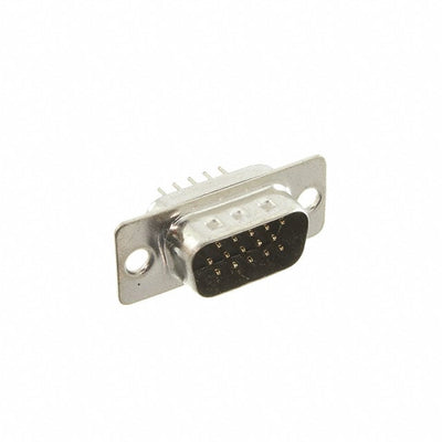 HDT15-PT by Adam Tech - CONNECTOR D-SUB HD PLUG 15P VERT SLDR