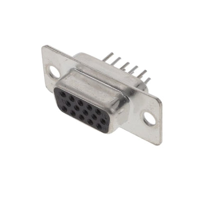 HDT15-ST by Adam Tech - CONNECTOR D-SUB HD RCPT 15P VERT SLDR