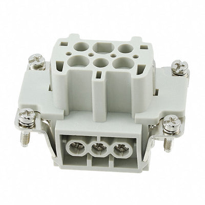 HE-006-F by TE Connectivity AMP Connectors - INSERT FEMALE 6POS SCREW