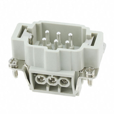 HE-006-M by TE Connectivity AMP Connectors - INSERT MALE 6POS SCREW