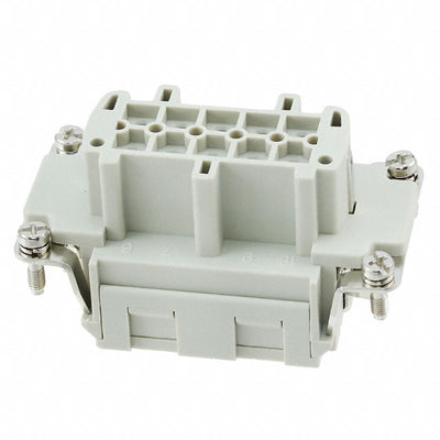 HE-010-FS by TE Connectivity AMP Connectors - INSERT FEMALE 10POS CLAMP