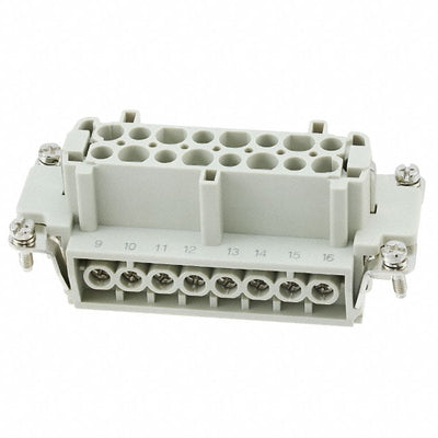 HE-016-F by TE Connectivity AMP Connectors - INSERT FEMALE 16POS SCREW
