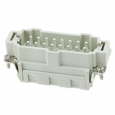 HE-016-MS(17-32) by TE Connectivity AMP Connectors - INSERT MALE 16POS CLAMP