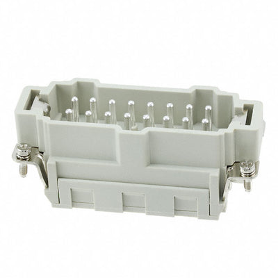HE-016-MS by TE Connectivity AMP Connectors - INSERT MALE 16POS CLAMP