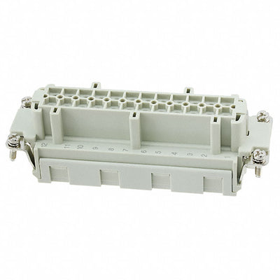 HE-024-FS by TE Connectivity AMP Connectors - INSERT FEMALE 24POS CLAMP