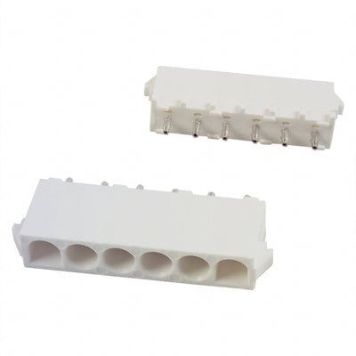 641831-1 by TE Connectivity AMP Connectors - CONNECTOR HEADER VERT 6POS 6.35MM