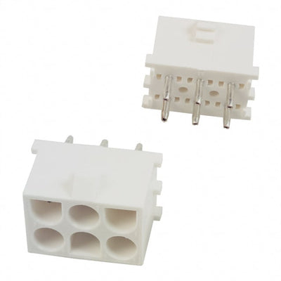 350732-4 by TE Connectivity AMP Connectors - CONNECTOR HEADER VERT 6POS 6.35MM