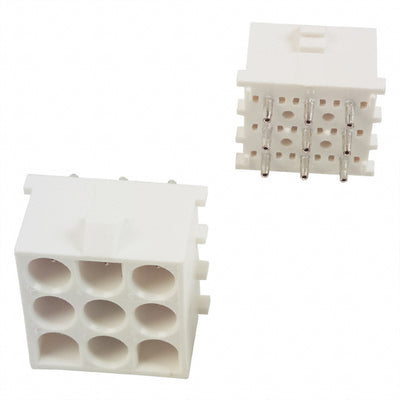 350828-2 by TE Connectivity AMP Connectors - CONNECTOR HDR 9POS 0.25 GOLD PCB