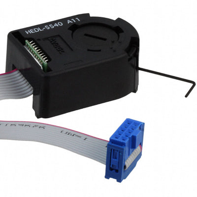 HEDL-5540#A11 by Broadcom Limited - ROTARY ENCODER OPTICAL 500PPR