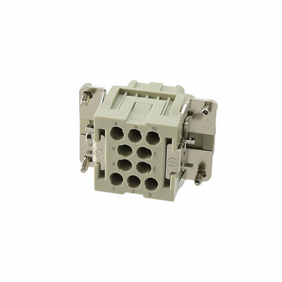 HEE-010-F by TE Connectivity AMP Connectors - INSERT FML 10POS+1GND HEE-010-F