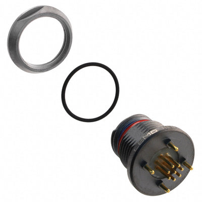 HEN.1M.308.XLNP by LEMO - CONNECTOR RECPT FMALE 8POS GOLD SOLDER