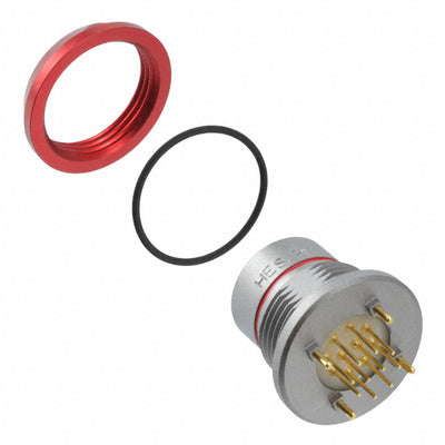 HES.2F.310.XLDP by LEMO - CONNECTOR RECPT MALE 10POS GOLD SOLDER
