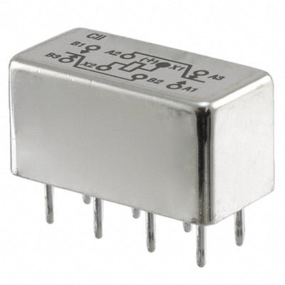 HFW1201K46 by TE Connectivity Aerospace, Defense and Marine - RELAY GEN PURPOS DPDT 2A 26.5VDC