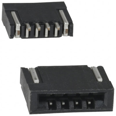 HFW4R-2STE1LF by Amphenol ICC (FCI) - CONNECTOR FFC FPC TOP 4POS 1MM R/A