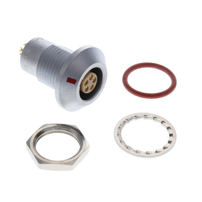 HGG.1B.305.CLLP by LEMO - CONNECTOR RECPT FMALE 5P GOLD SLDR CUP