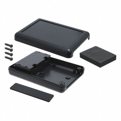 HH-3431-BCB by Bud Industries - BOX ABS BLACK 4.131""L X 2.953""W