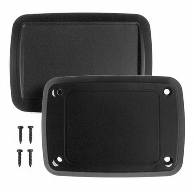 HH-3642 by Bud Industries - BOX ABS BLACK 3.484""L X 2.480""W