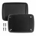 HH-3642 by Bud Industries - BOX ABS BLACK 3.484""L X 2.480""W