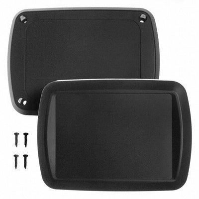 HH-3643 by Bud Industries - BOX ABS BLACK 4.528""L X 3.288""W