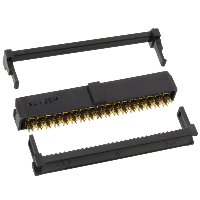 HIF3A-34D-2.54R by Hirose Electric Co Ltd - CONNECTOR SOCKET 34POS IDC 28AWG GOLD