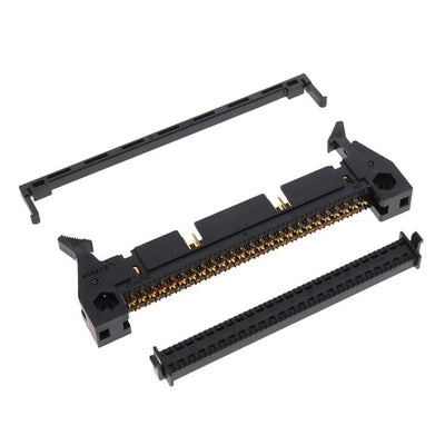 HIF3BA-50PD-2.54R-MC(63) by Hirose Electric Co Ltd - CONNECTOR HEADER 50POS IDC 28AWG GOLD