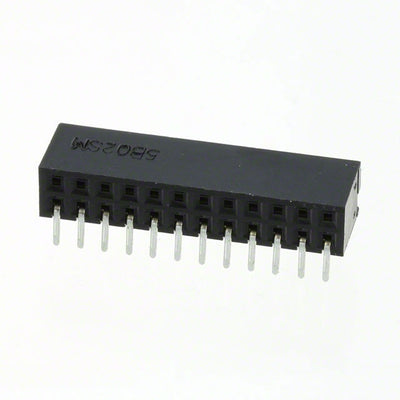 HIF3H-24DB-2.54DS(71) by Hirose Electric Co Ltd - CONNECTOR RECPT 24POS 0.1 GOLD PCB R/A