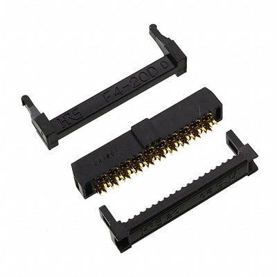 HIF4-20D-3.18R by Hirose Electric Co Ltd - CONNECTOR RECPT 20POS IDC 24AWG GOLD