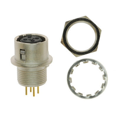 HR10-7R-4SA(73) by Hirose Electric Co Ltd - CONNECTOR RECPT FMALE 4POS GOLD SOLDER