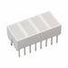 HLMP-2720 by Broadcom Limited - LED LT BAR 8.89X3.81MM QUAD YLW