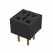 HLE-102-02-G-DV-TE by Samtec Inc. - CONNECTOR RECPT 4POS 0.1 GOLD PCB