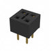 HLE-102-02-G-DV-TE-TR by Samtec Inc. - CONNECTOR RECPT 4POS 0.1 GOLD PCB