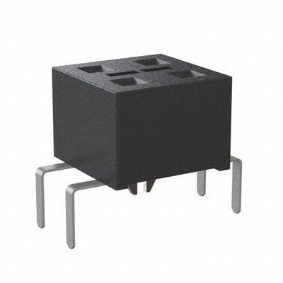 HLE-102-02-S-DV-PE-BE-LC by Samtec Inc. - CONNECTOR RECPT 4POS 0.1 GOLD PCB