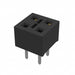 HLE-102-02-F-DV-TE by Samtec Inc. - CONNECTOR RECPT 4POS 0.1 GOLD PCB
