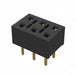 HLE-103-02-G-DV-TE-P-TR by Samtec Inc. - CONNECTOR RECPT 6POS 0.1 GOLD PCB