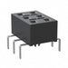 HLE-103-02-L-DV-PE-LC by Samtec Inc. - CONNECTOR RECPT 6POS 0.1 GOLD PCB
